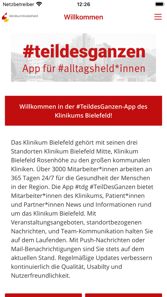 #1. #TeilDesGanzen (iOS) 由: Klinikum Bielefeld gem. GmbH