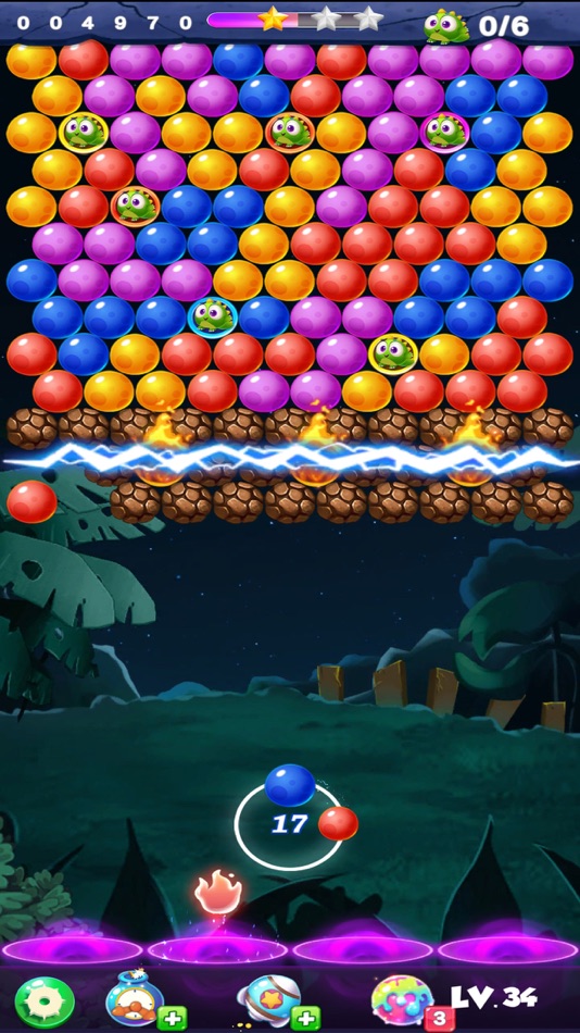 #5. Bubble Shooter Dino (iOS) 由: duong duc