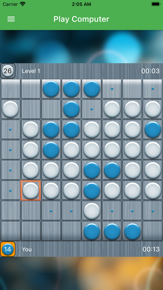 #4. Green Othello (iOS) 由: Emre Soyyigit
