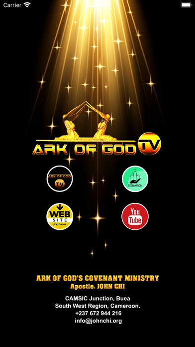 ARK OF GOD Television Screenshot