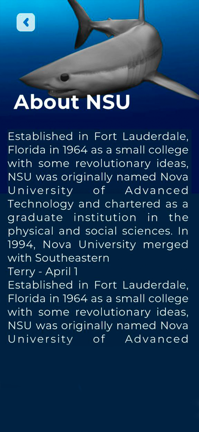 Center of Innovation AR App