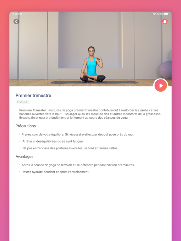 Screenshot #5 pour Prénatal Yoga pro - grossesse