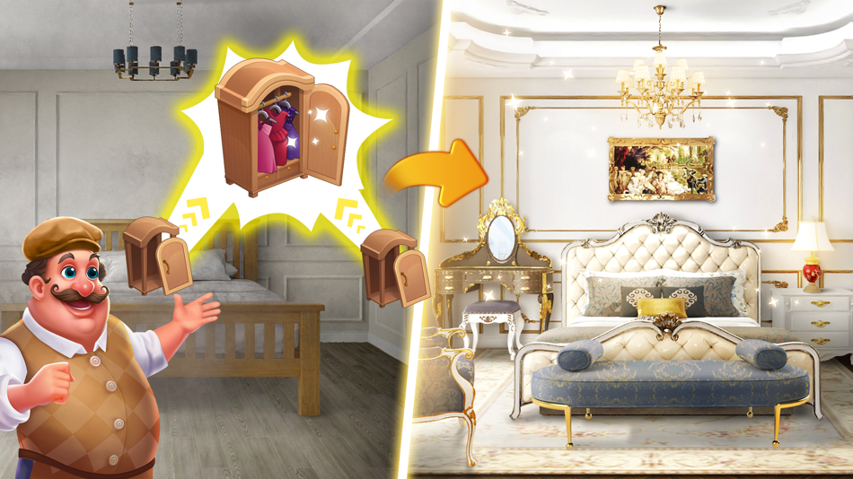 #2. Merge Dream - Home Design (iOS) Podle: CSC Studio