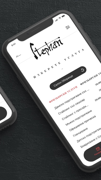 Stephan salons Screenshot