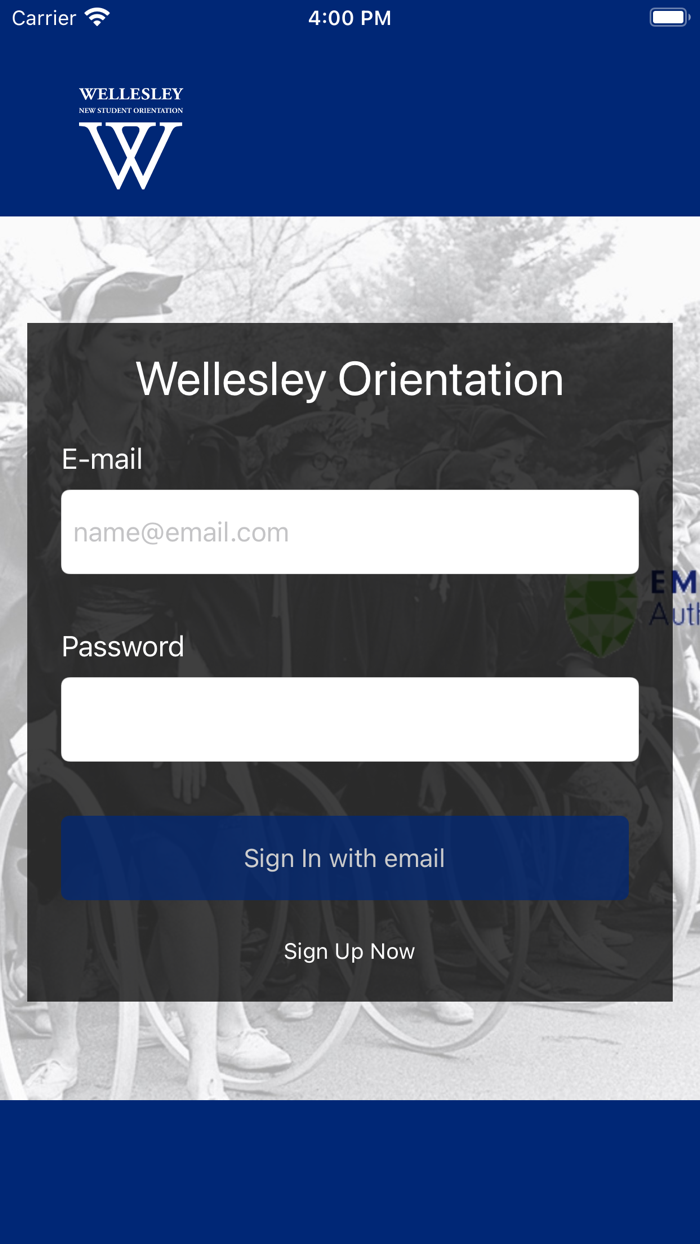 Wellesley Orientation