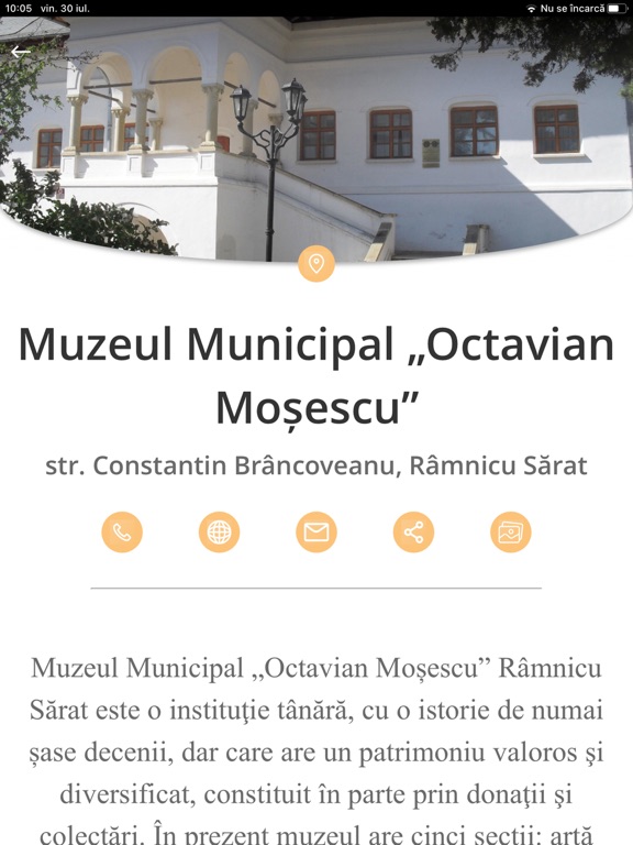 Screenshot #6 pour Râmnicu Sărat CityApp