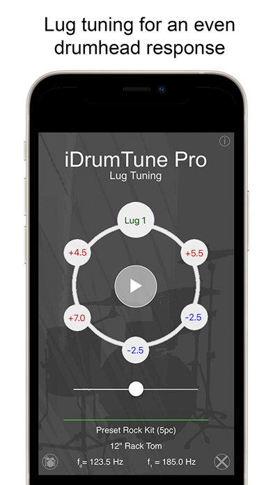 Drum Tuner - iDrumTune Proのおすすめ画像2