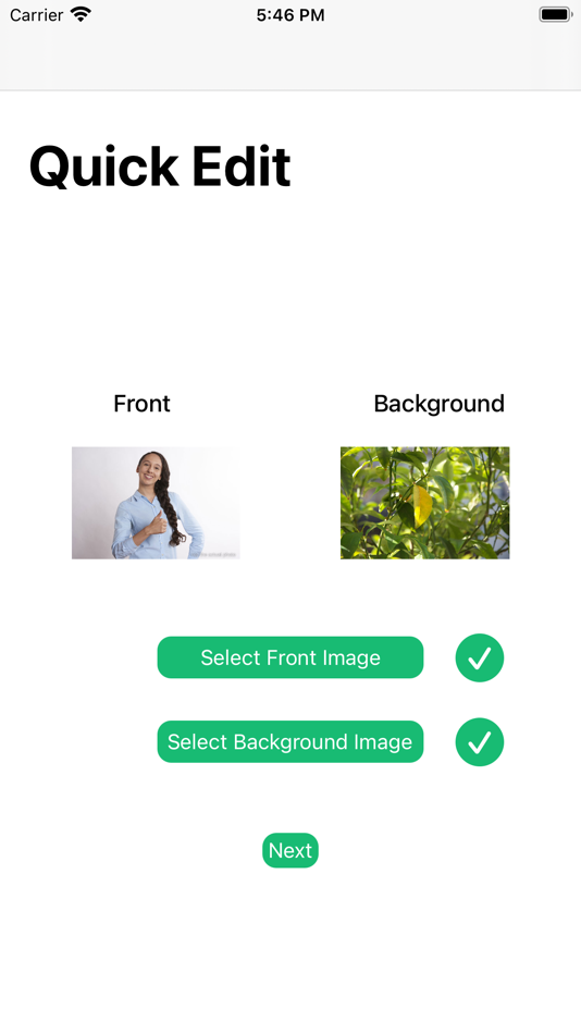 #5. Quick Edit - Background Remove (iOS) Podle: Willington Joseph LNU