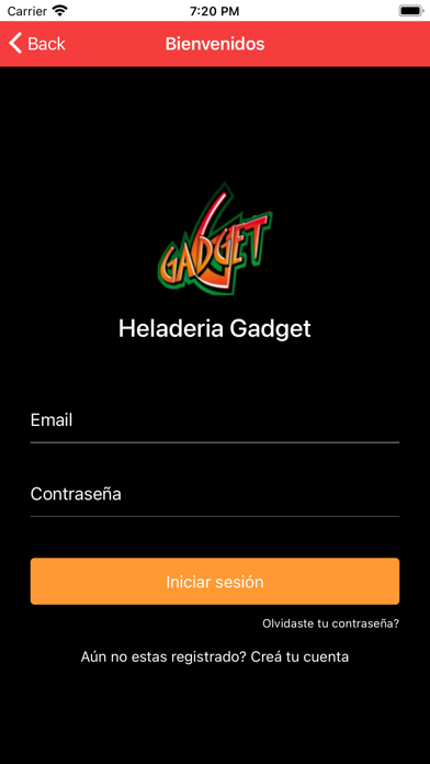 Heladeria Gadget Screenshot