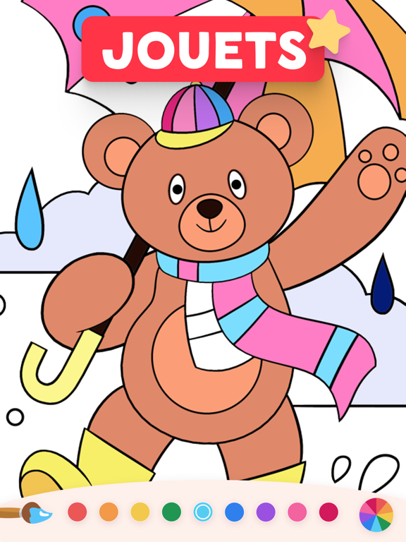 Screenshot #6 pour Jeux de coloriage pour filles؜