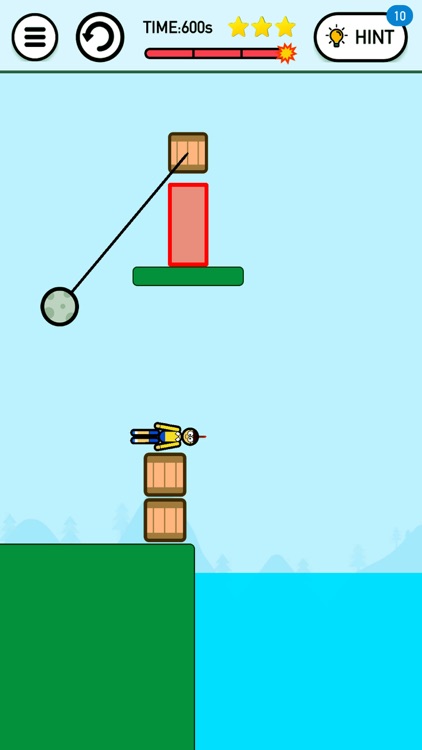 Rescue Cut! Rope Fire Puzzle!