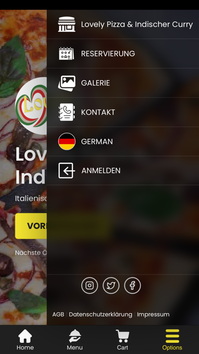 Lovely Pizza & Indischer Curry Screenshot