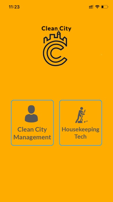 The Clean City App Screenshot