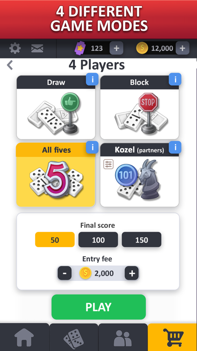 Domino online - play dominoes! Screenshot