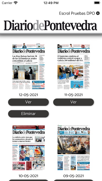 Kiosco Diario de Pontevedra