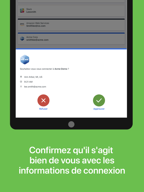 Screenshot #5 pour Duo Mobile