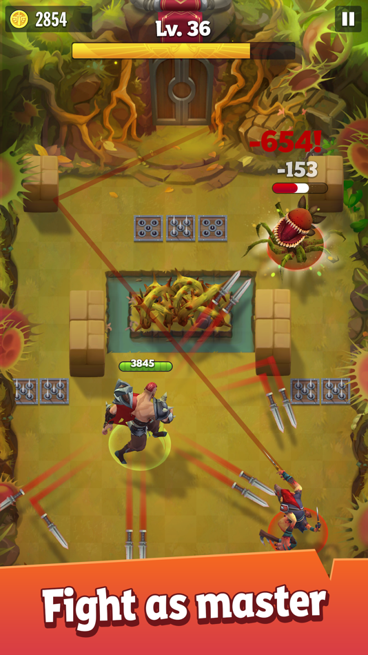 #2. Forge of War: Epic Hunter (iOS) От: GREENPIXEL LTD (RU) Forge of War: Epic Hunter