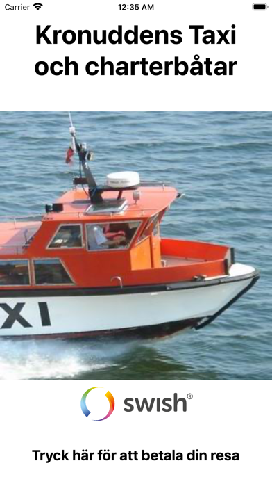 Taxibåtarna Vaxholm Screenshot
