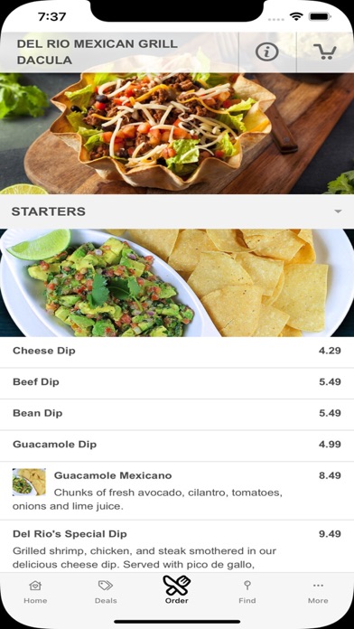 DelRio Mexican Grill Screenshot