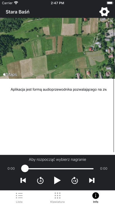 Stara Baśń Audioprzewodnik Screenshot