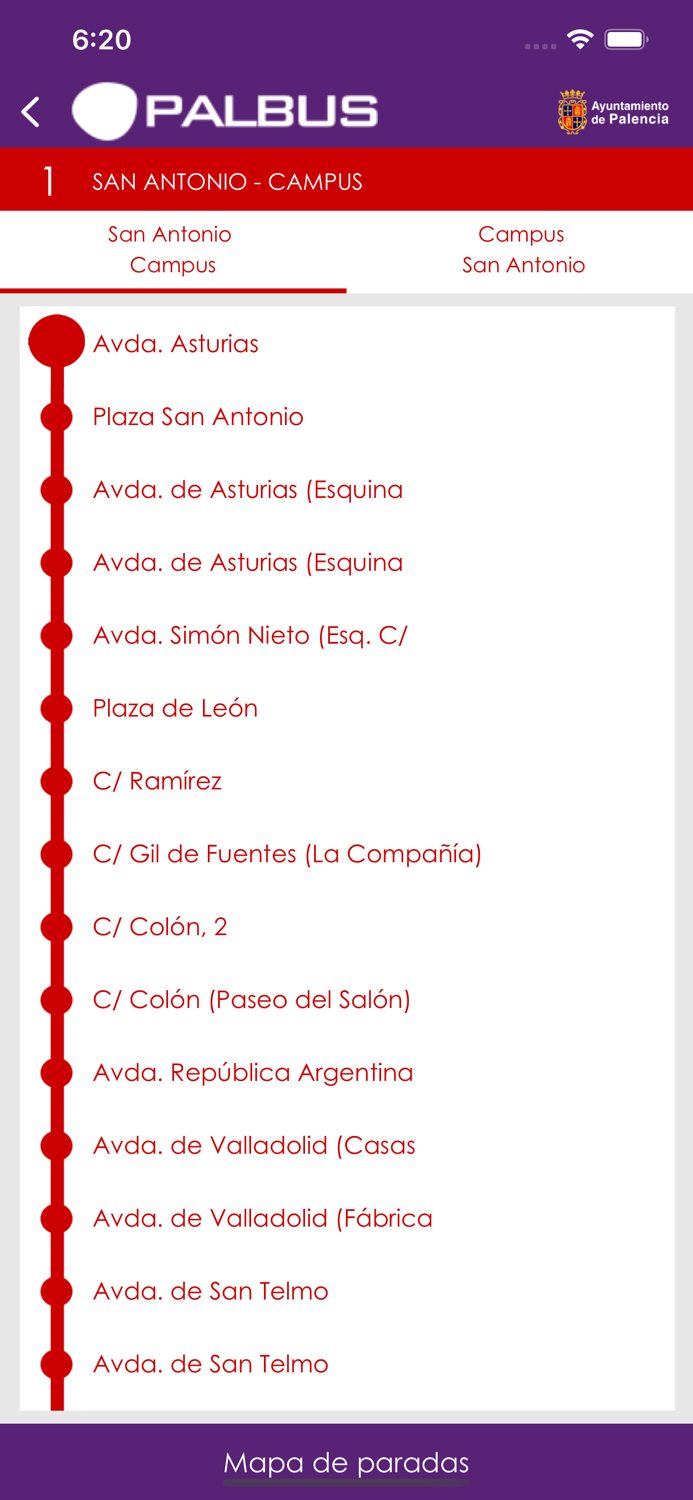 PALBUS - Buses de Palencia
