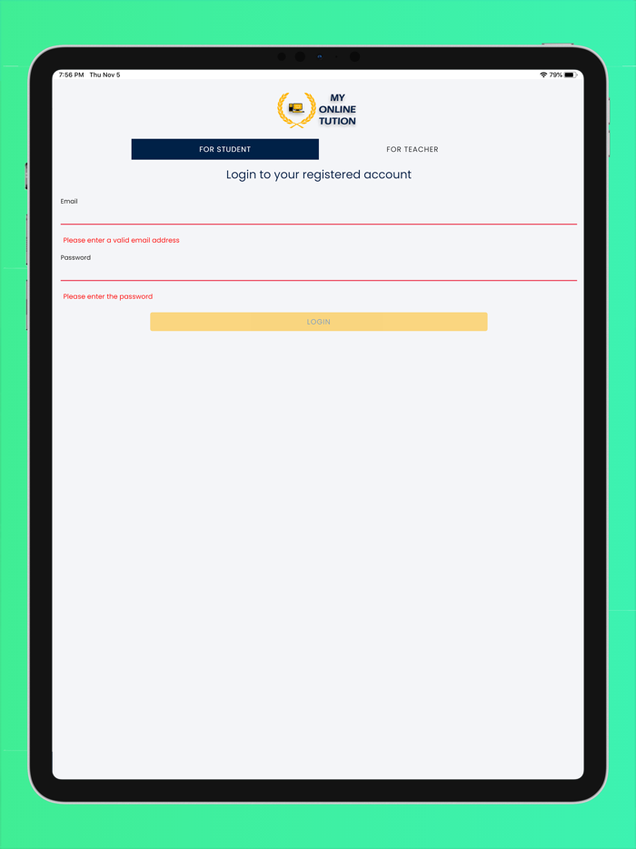My Online Tution Chat