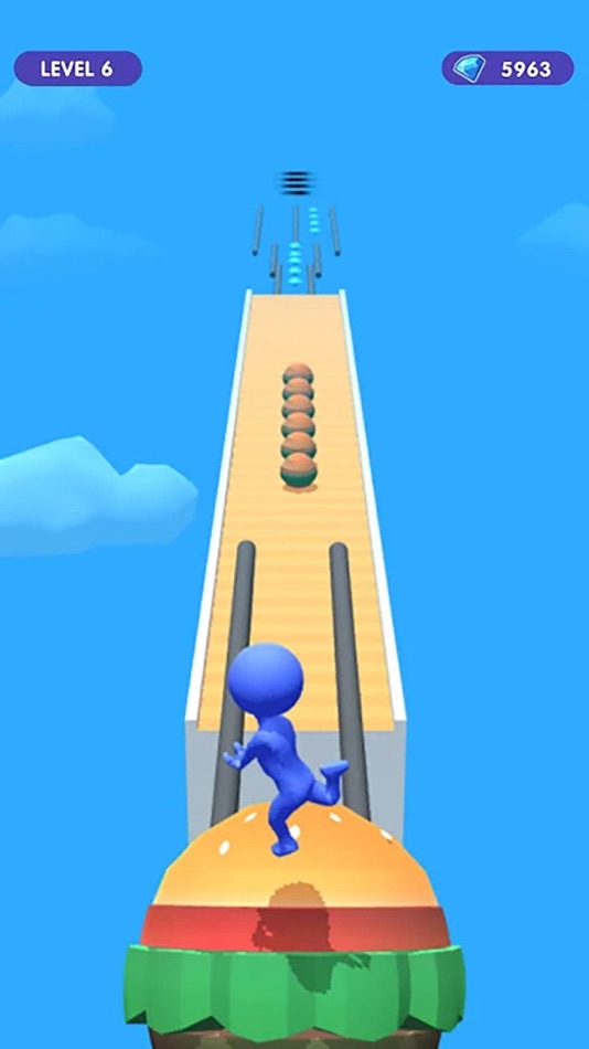 #5. Snowball Run (iOS) 由: WONDER GROUP HOLDINGS LIMITED
