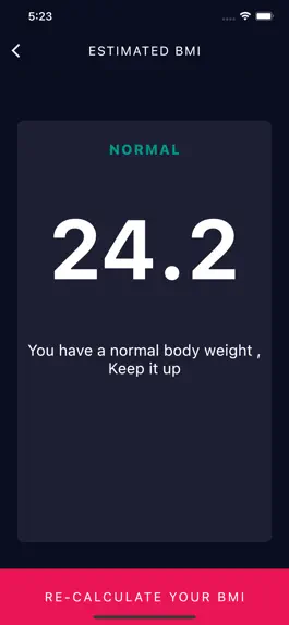 Game screenshot Calculator BMI IOD apk