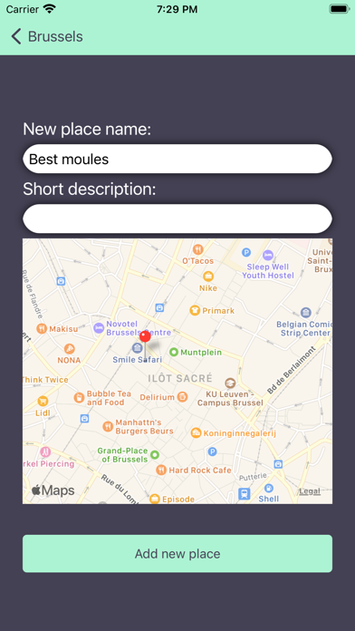 Travelista Screenshot