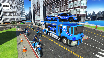 Police Truck Car Transport Screenshot