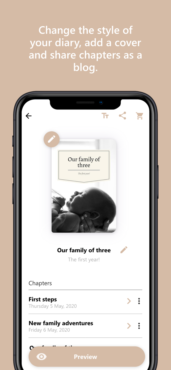 Baby Diaries - Book Journal