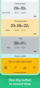 Time Mark - Track and Insights screenshot #2 for iPhone