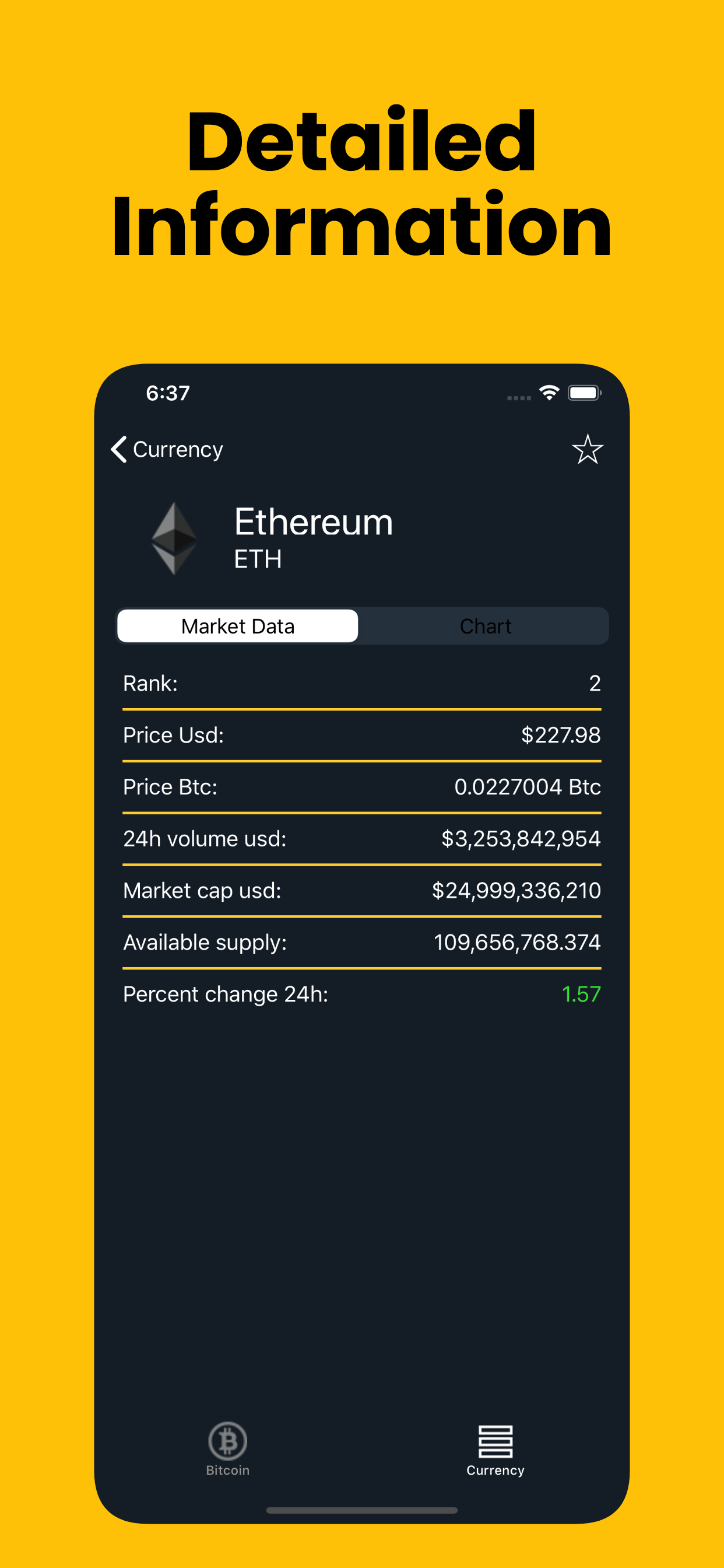 Bitticker - Crypto Tracker