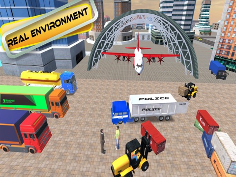 AirPlane Cargo Transport Gameのおすすめ画像1