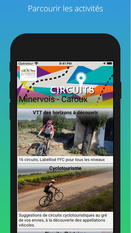 Circuits Minervois Caroux