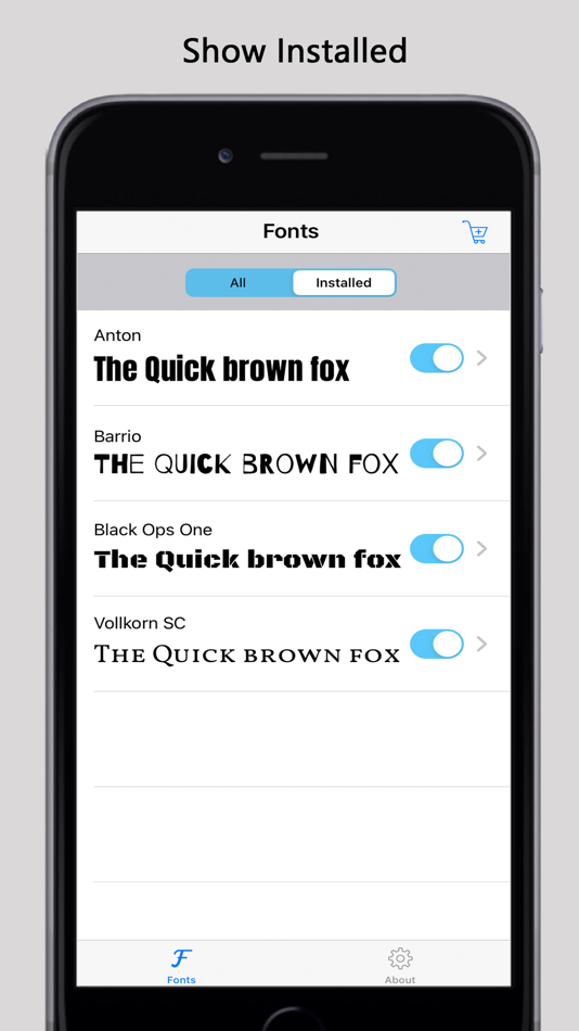#4. FontZ+ (iOS) Podle: MARK MANSER