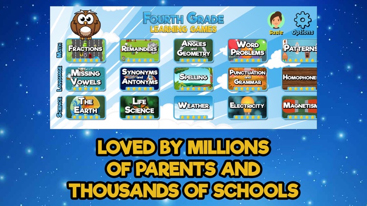 Fourth Grade Learning Games SE screenshot-3