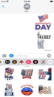 independence day usa stickers problems & solutions and troubleshooting guide - 1