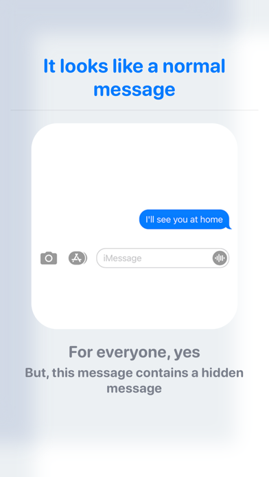Screenshot #1 pour Hidden Message Dot App