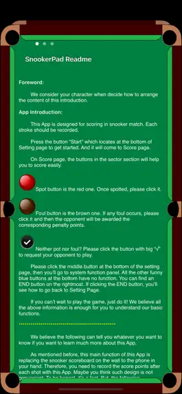 Game screenshot snookerPad-std apk