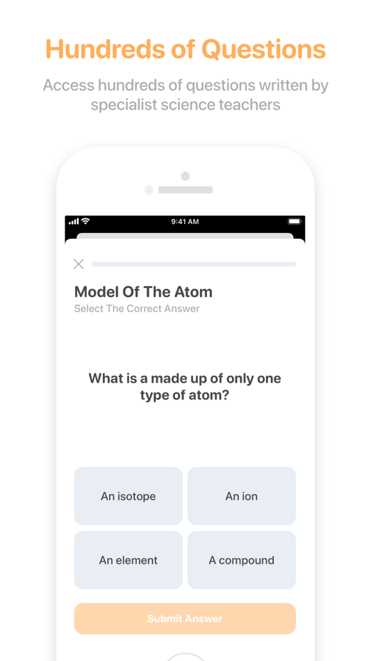 #1. Science Makes Sense (iOS) By: Luke Roberts