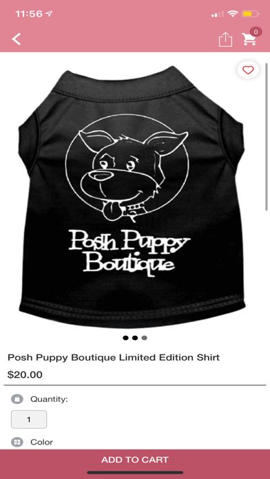 The Posh Puppy Boutique Screenshot