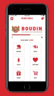 boudin bakery - order, rewards iphone screenshot 2