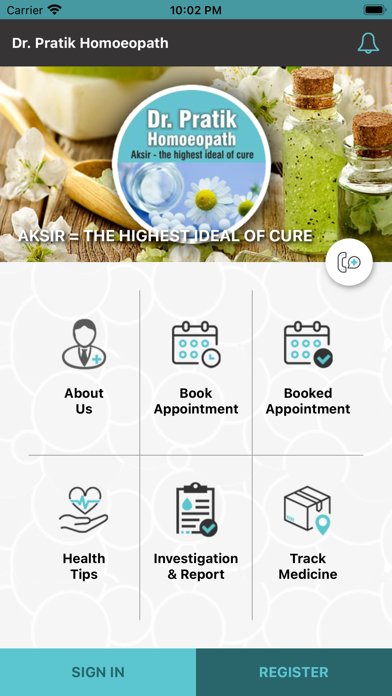 Dr. Pratik Homoeopath Screenshot