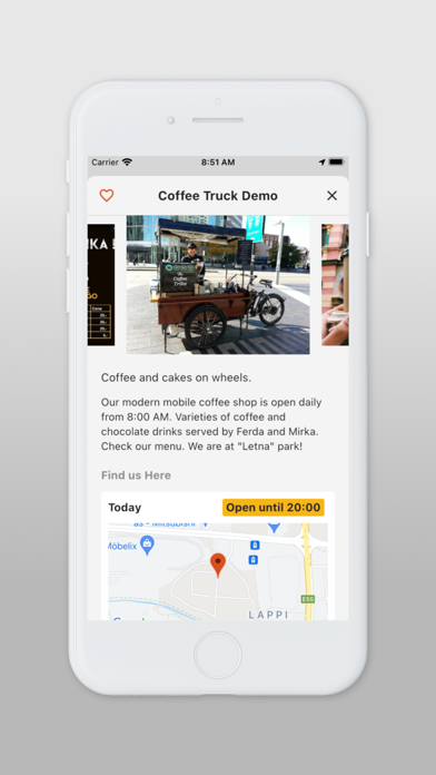 foodtruckfinder.eu Screenshot