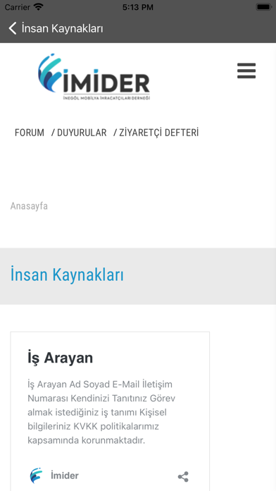 İmider Screenshot