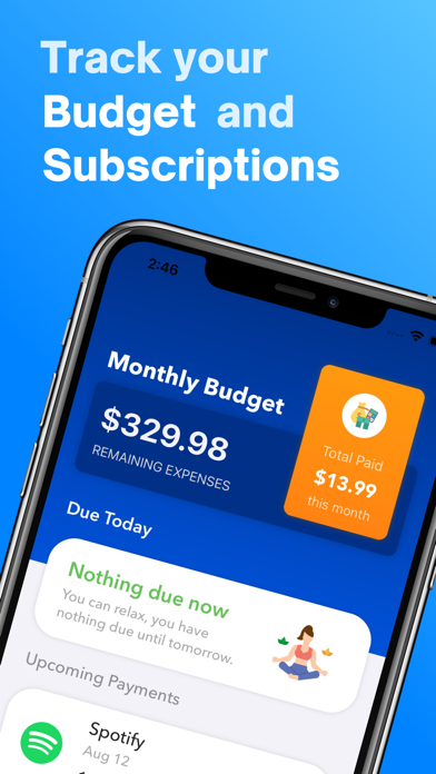 Screenshot #1 pour Assure: Subscription Manager