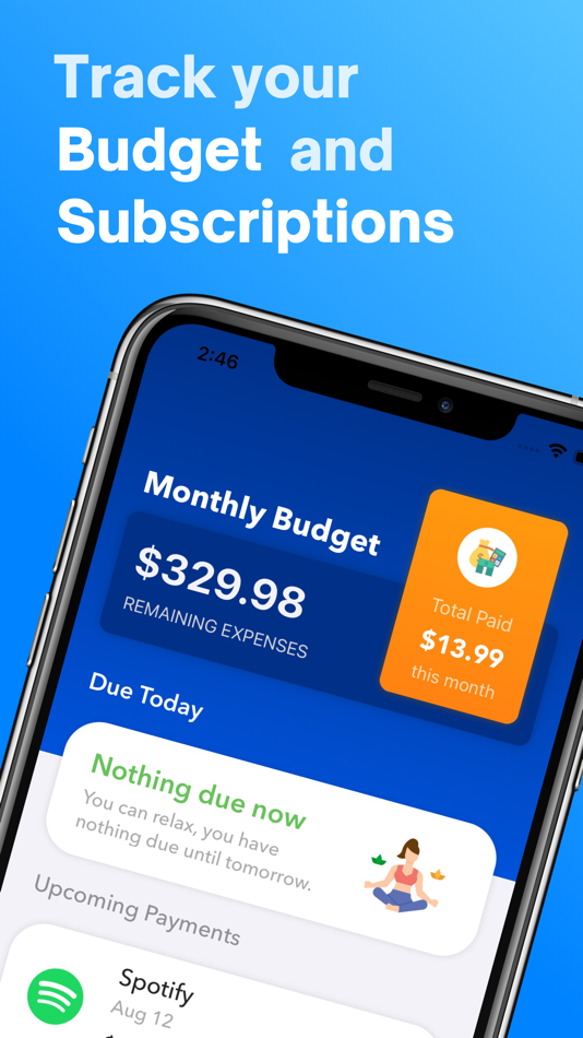 #1. Assure: Subscription Manager (iOS) 由: Kyle Allen