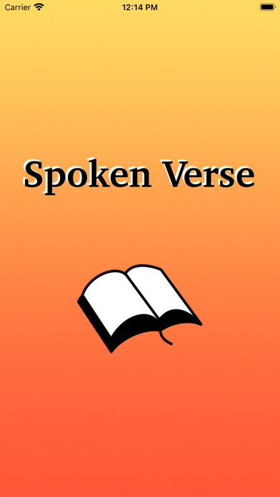 Spoken Verse Screenshot