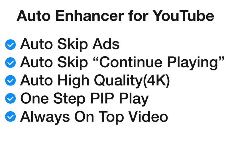 auto enhancer for youtube iphone screenshot 1